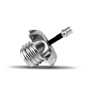 Heinz Bikes Performance Vented Gas Caps Vent Cap Silver Fuel Cap Billet Aluminium #HB-PVGC-S