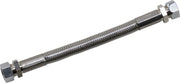Drag Specialties Fuel Tank Crossover Line Fuel Line Silver Braided Stainless Steel