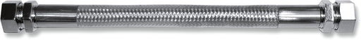 Drag Specialties Fuel Tank Crossover Line Fuel Line Silver Braided Stainless Steel
