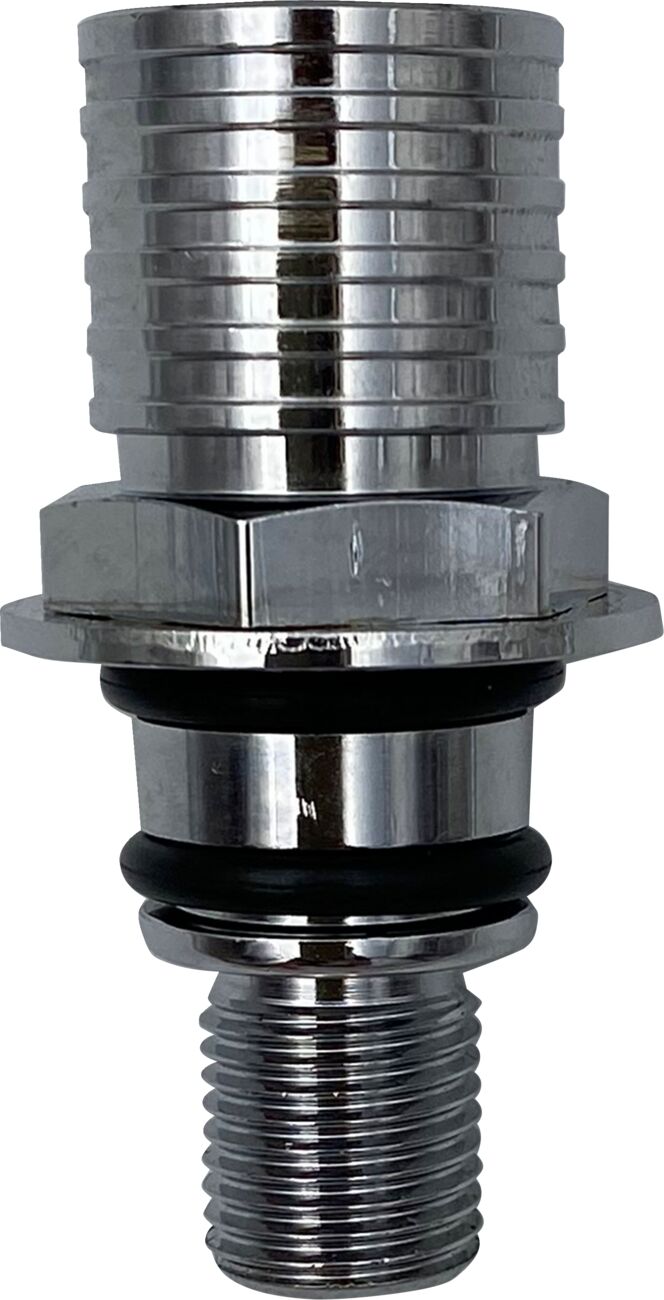 Drag Specialties Check Valve Silver Fuel