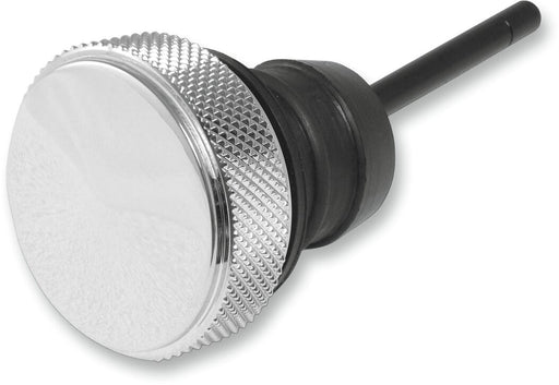 Drag Specialties Custom Oil Dipstick Chrome Silver Swivel