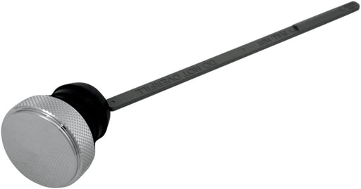 Drag Specialties Custom Oil Dipstick Chrome Silver Swivel