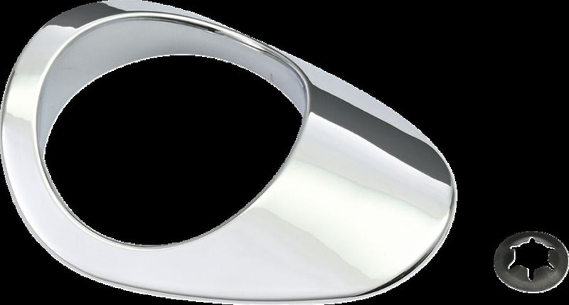 Drag Specialties Bezel Dipstick Chrome Silver Each
