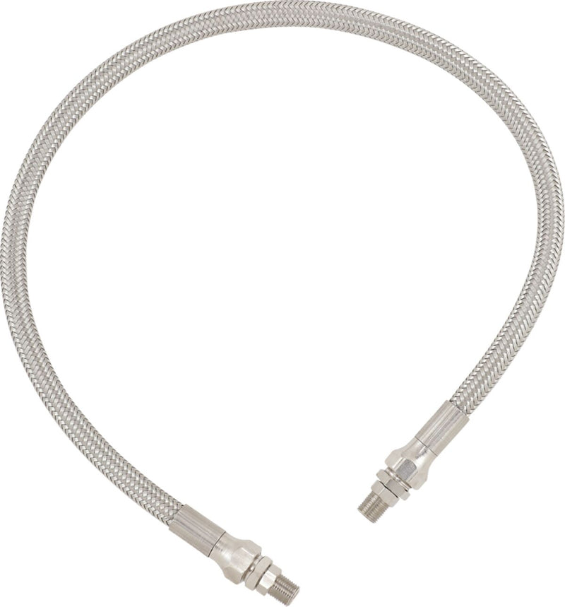 Drag Specialties Universal Stainless Steel Braided Oil Line