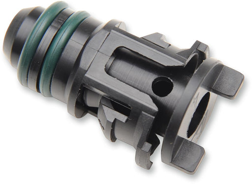 Drag Specialties Oil Line Retainer Assembly Fitting Black Oil Feed/Return