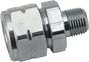 S&S Cycle Oil Pump Compression Return Fitting Chrome Silver #50-8120
