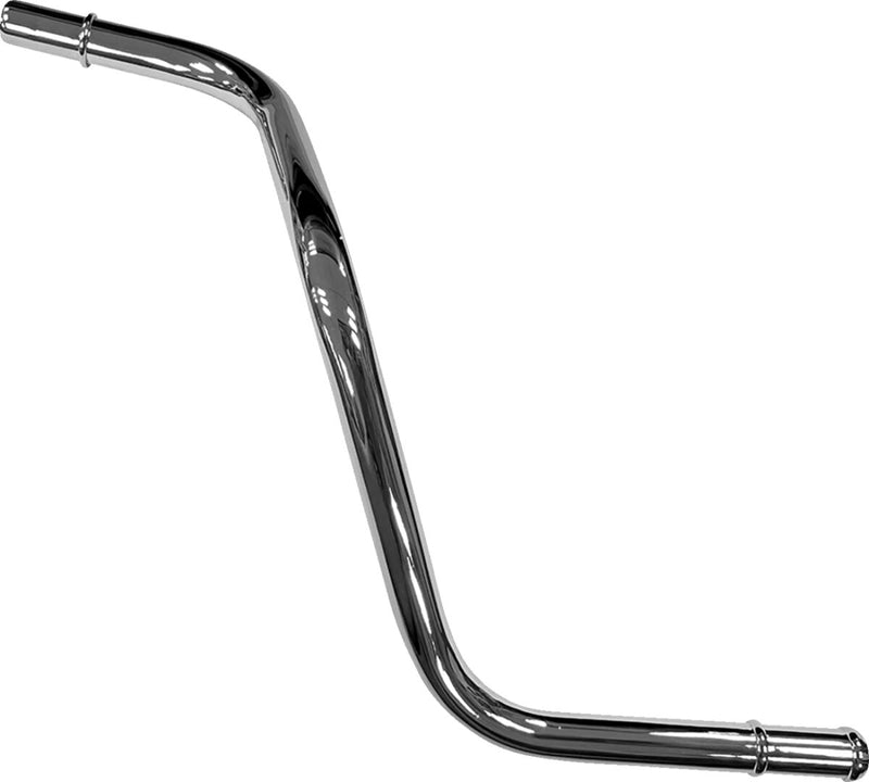 Drag Specialties Chrome Oil Line Silver Feed Line #T03-0160