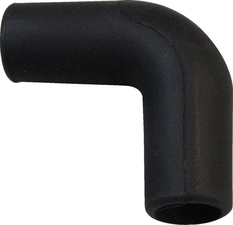 Drag Specialties Oil Drain Elbow Black Rubber #T03-0154