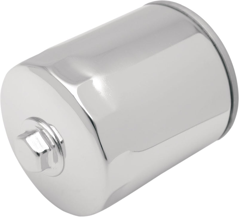 Drag Specialties Spin-On Oil Filter Chrome Silver #14-0020CK-BX18