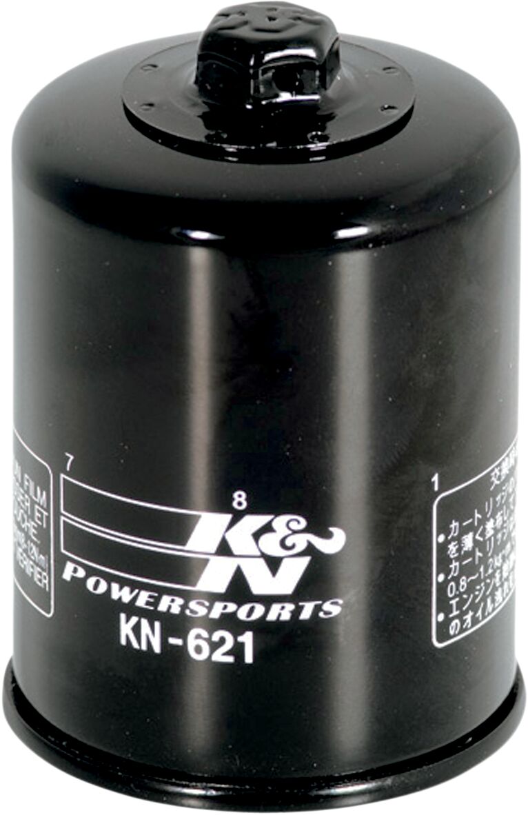 K & N Performance Oil Filter Wrench-Off Black Premium Spin-On #KN-621