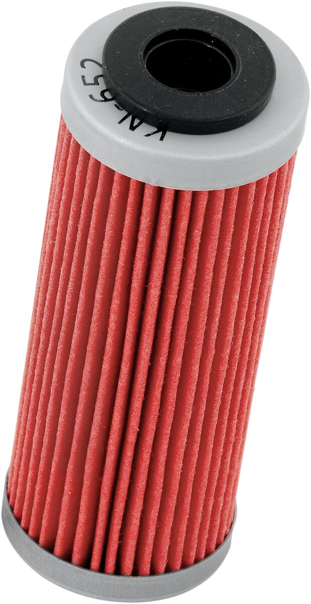 K & N Performance Oil Filter Red Silver Standard Cartridge #KN-652