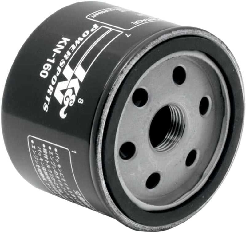 K & N Performance Oil Filter Wrench-Off Black Premium Spin-On #KN-160