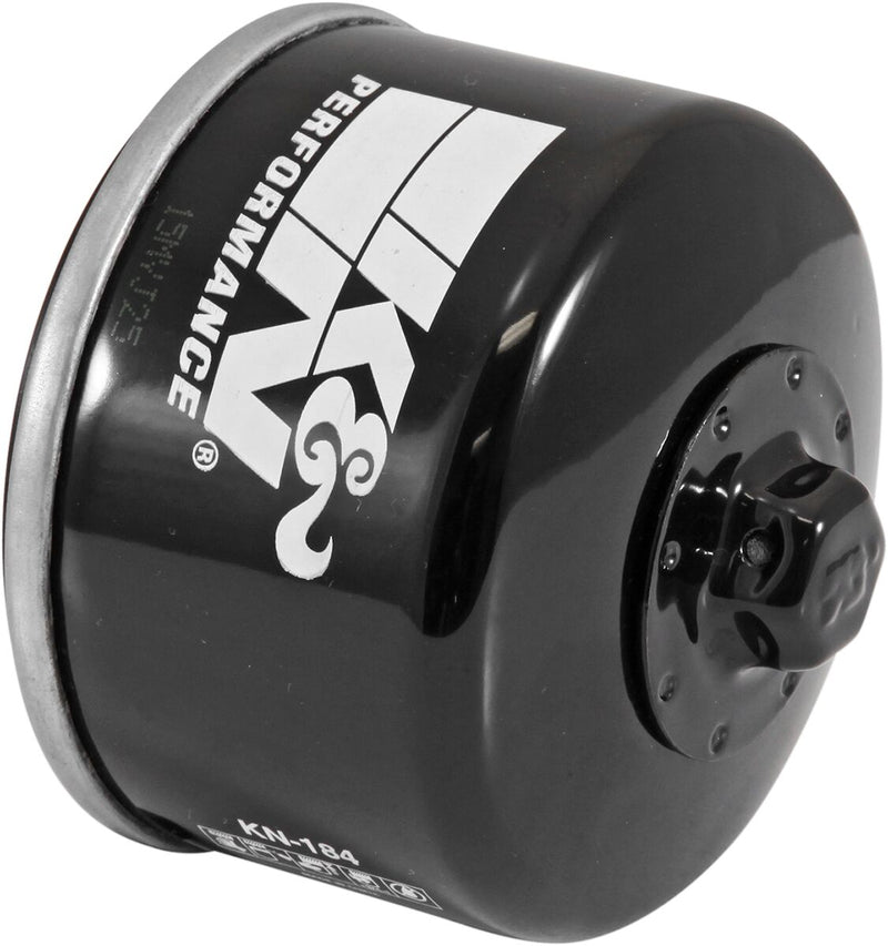K & N Performance Oil Filter Black Spin-On #KN-184