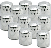 S&S Cycle Oil Filter Chrome Silver Canister Steel 12 Pack