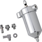 Drag Specialties Oil Filter Assembly Chrome Silver Aluminium Die Cast Each