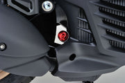 Daytona Bullet Oil Filler Cap Red Aluminium