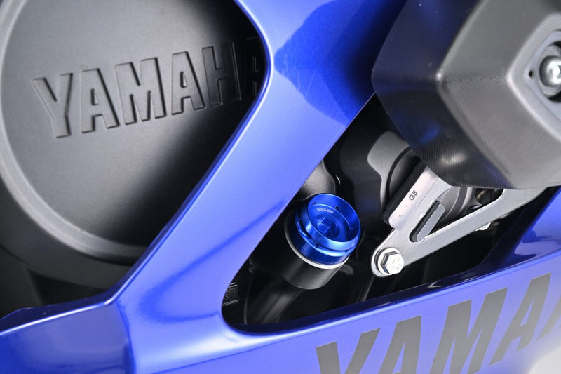 Daytona Bullet Oil Filler Cap Blue Aluminium