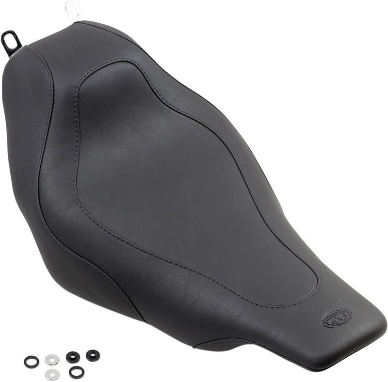 Mustang Tripper™ Solo Seat Black Synthetic Leather #76457
