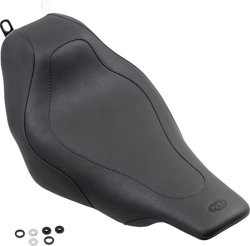 Mustang Tripper™ Solo Seat Black Synthetic Leather #76457