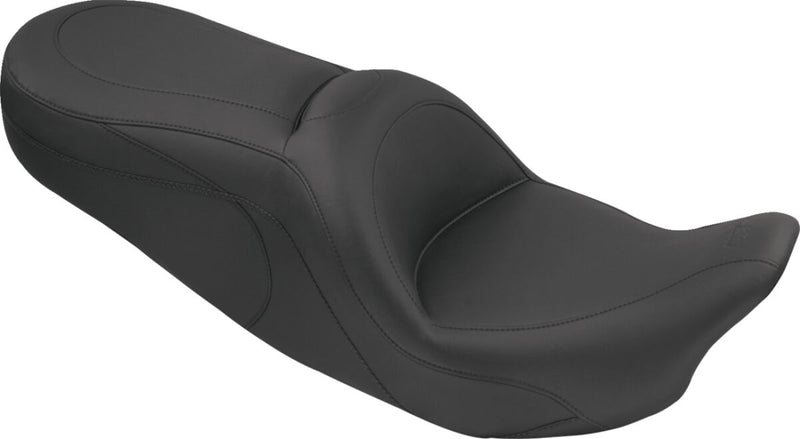 Mustang One-Piece Sport 2-Up Touring Seat Black 2-Up Seat #76032