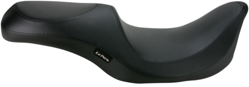 Le Pera Villain Foam Seat 10.5 Rider Width in Black For 2002-2007 FLT/Touring (Excluding FLHR Road King & FLHX Street Glide) Models
