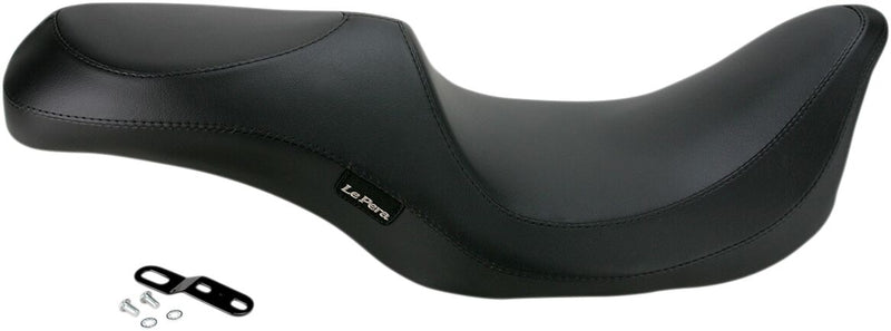 Le Pera Villain Foam Seat 10.5 Rider Width in Black For 2002-2007 FLT/Touring (Excluding FLHR Road King & FLHX Street Glide) Models #LH-817