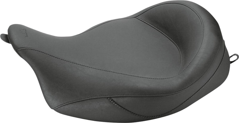 Mustang Super Wide Solo Vinyl Seat Black Solo Seat #76067