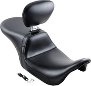 Le Pera Daytona 2-Up Seat Black Vinyl #LK-567BR