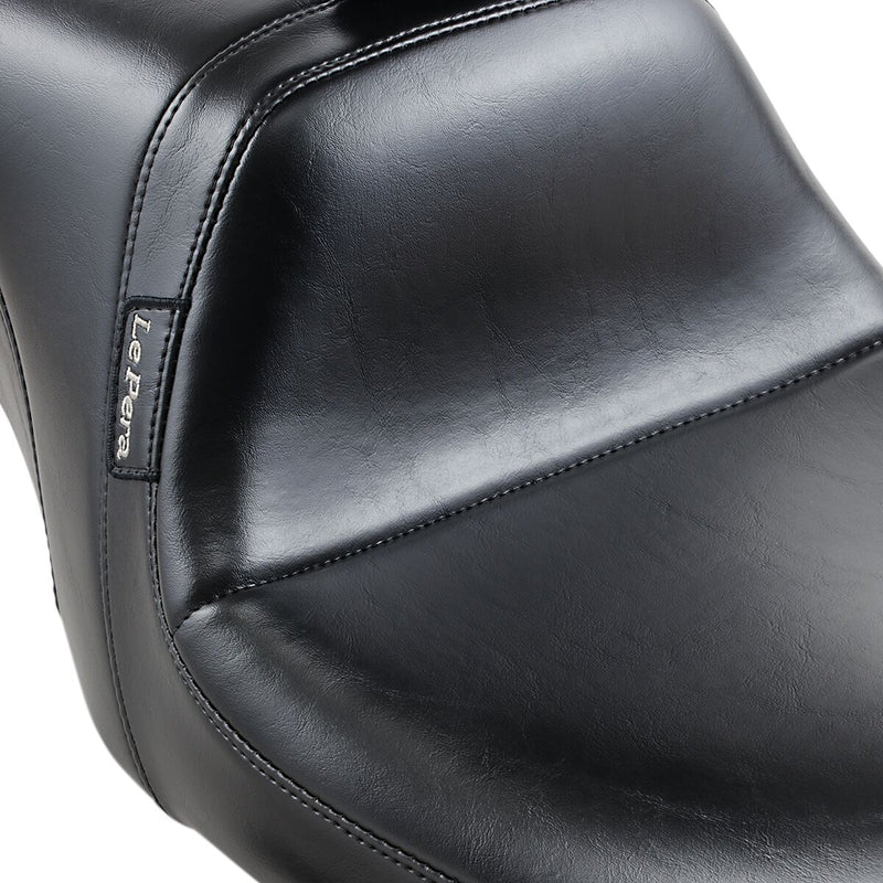 Le Pera Daytona 2-Up Seat Black Vinyl #LK-567BR