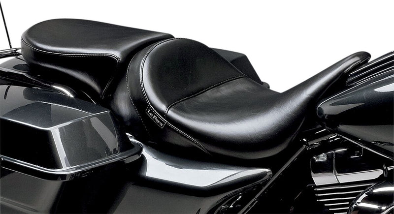 Le Pera Bare Bones Series Pillion Pad Black Deluxe Passenger Vinyl Each