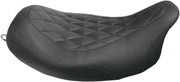 Mustang Wide Tripper™ Solo Seat Black Synthetic Leather #76694