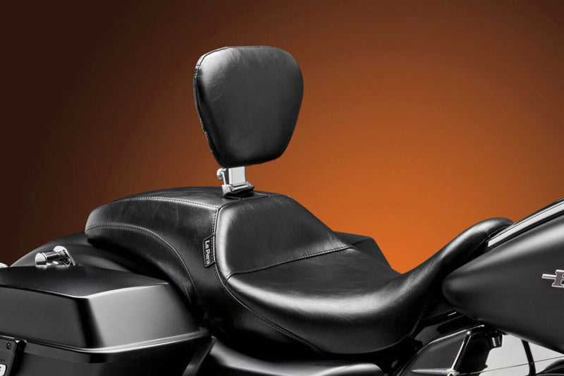 Le Pera Outcast Seat Black Full-Length Vinyl #LK-987BR