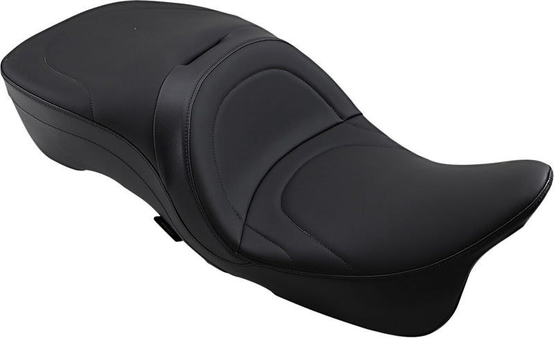 Drag Specialties Backrest Compatible 2-Up Leather Touring Seat #0801-0833