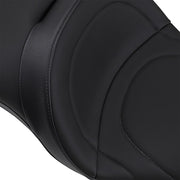 Drag Specialties Backrest Compatible 2-Up Leather Touring Seat #0801-0833