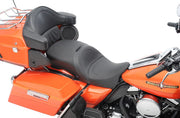 Drag Specialties Backrest Compatible 2-Up Leather Touring Seat #0801-0833