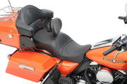 Drag Specialties Backrest Compatible 2-Up Leather Touring Seat #0801-0833