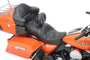 Drag Specialties Backrest Compatible 2-Up Leather Touring Seat #0801-0835