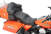 Drag Specialties Backrest Compatible 2-Up Leather Touring Seat #0801-0835