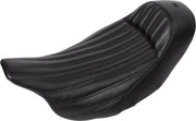 Saddlemen Black Knuckle Solo Seat for 2008-2025 Harley-Davidson Touring Models