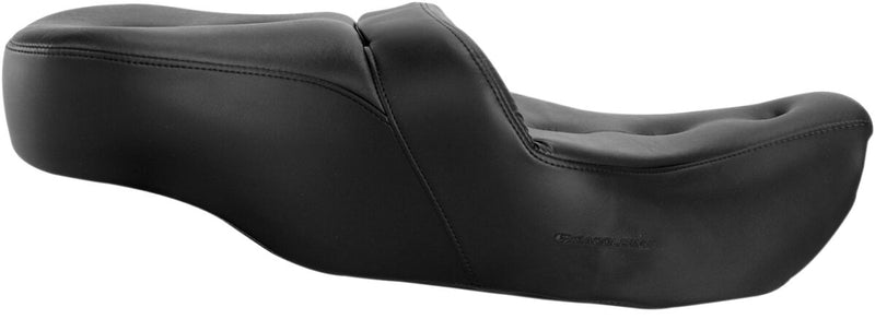 Saddlemen Road Sofa PT Seat for 1997-2007 Harley-Davidson Road King and 2006-2007 Harley-Davidson Street Glide Motorcycles Black