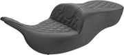 Saddlemen Road Sofa LS Seat for 1997-2007 Harley-Davidson Electra Glide and 1998-2007 Harley-Davidson Road Glide Black #897-07-182