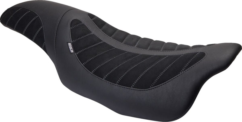 Mustang Kodlin Signature Series One-Piece Seat Black 2-Up Seat Leather #76292