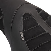 Mustang Kodlin Signature Series One-Piece Seat Black 2-Up Seat Leather #76292