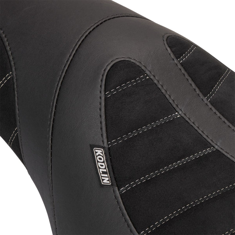 Mustang Kodlin Signature Series One-Piece Seat Black 2-Up Seat Leather #76292