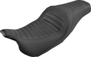 Saddlemen Slim-RP Seat for 2009-2013 Harley-Davidson Trike and 2008-2025 Harley-Davidson Touring Models Black