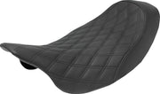 Saddlemen Renegade LS Solo Seat For 2008-2023 Harley-Davidson FLHR, FLHT, FLHX & FLTR Touring Models Black