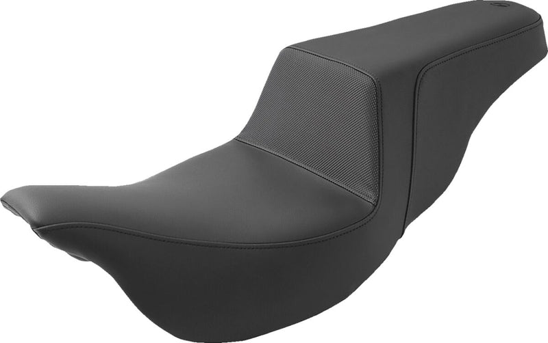 Saddlemen Black Step-Up Gripper Seat for 2008-2025 Harley-Davidson Touring Models #808-07B-174