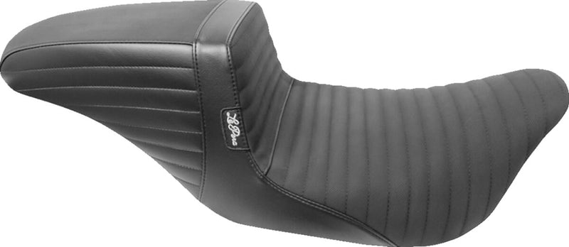 Le Pera Kickflip Seat Black 2-Up Seat BikerTec Vinyl