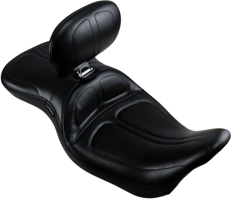 Le Pera Maverick Seat Black One-Piece Vinyl #LK-957BR