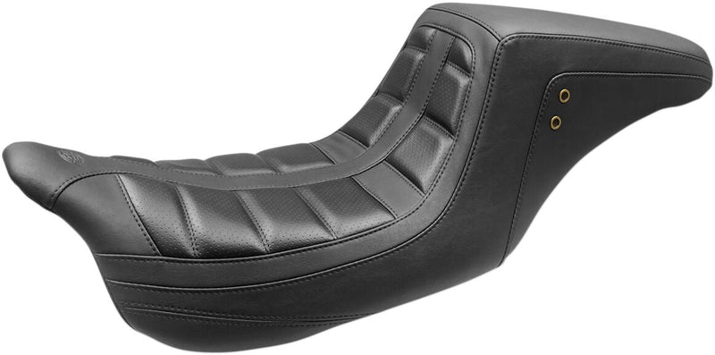 Mustang Squareback One-Piece Seat Black Vinyl #75239